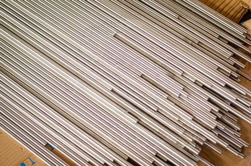 photo of nickel alloy bars
