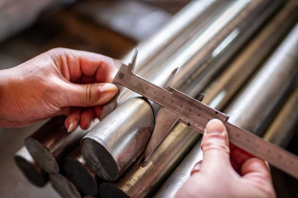 photo of nickel alloy bars