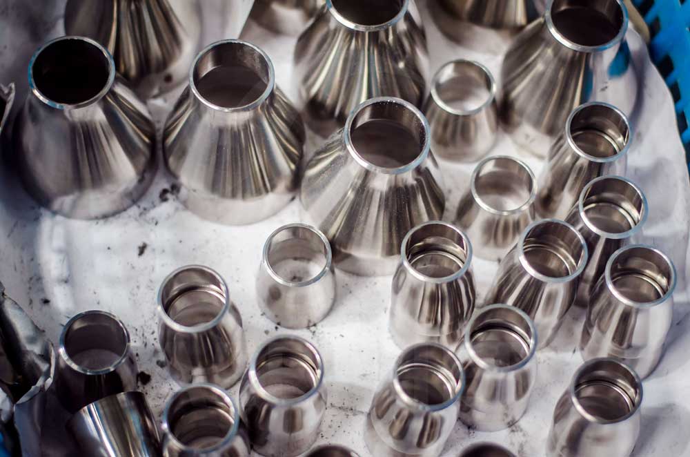 photo of nickel alloy fittings