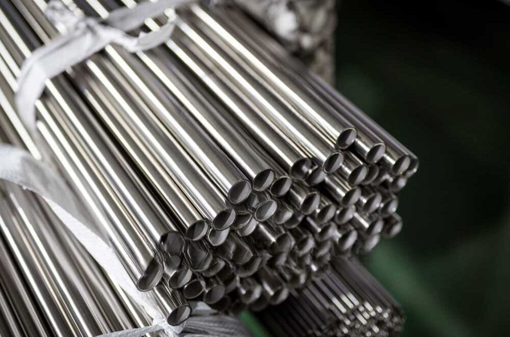 photo of nickel alloy pipes