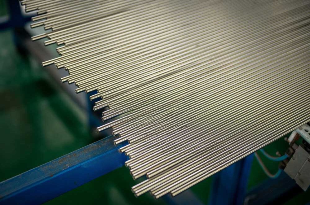photo of nickel alloy pipes