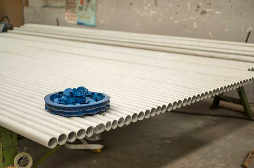 photo of nickel alloy pipes