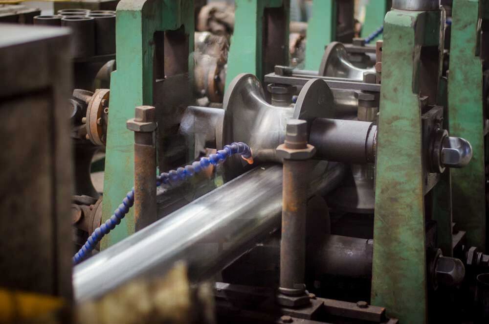 photo of nickel alloy pipes