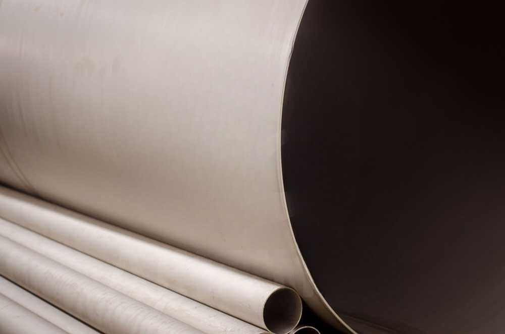 photo of nickel alloy pipes