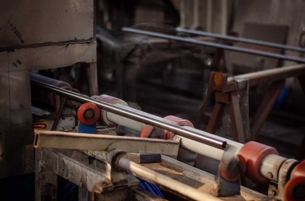 photo of nickel alloy pipes