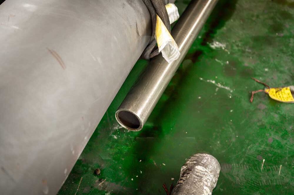 photo of nickel alloy pipes
