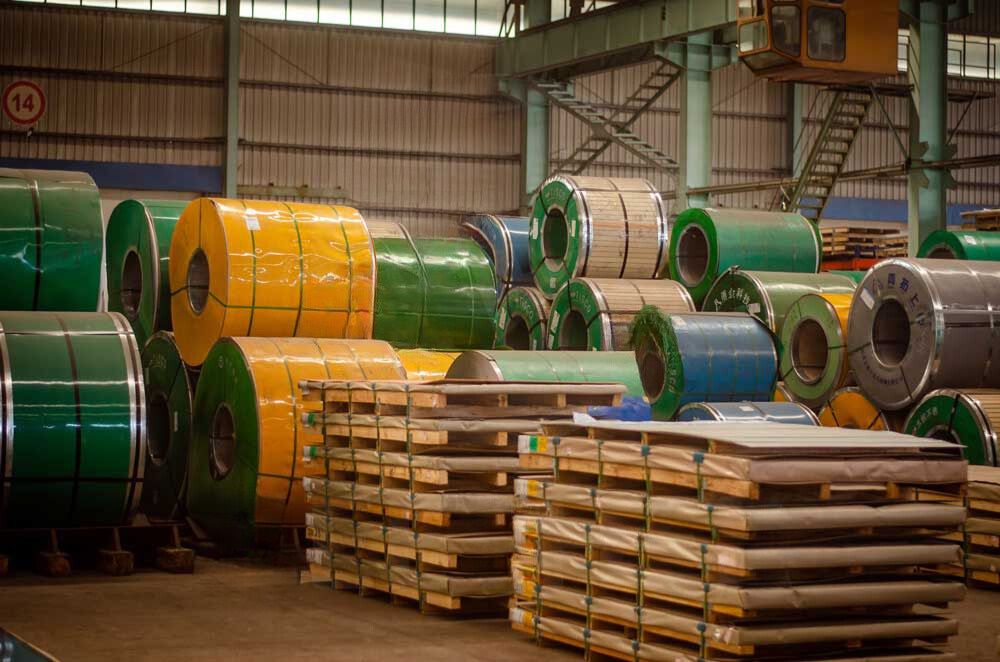 photo of nickel alloy sheets