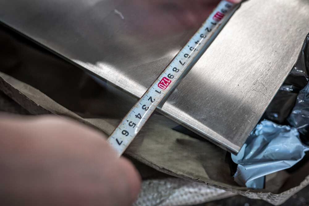 photo of nickel alloy sheets