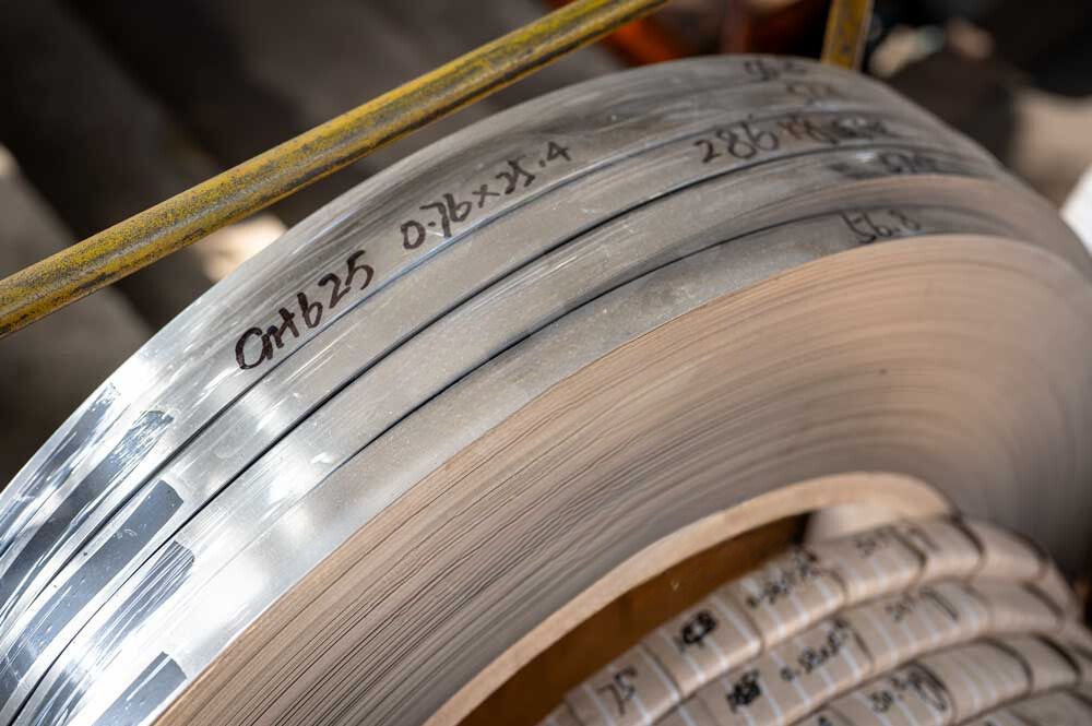 photo of nickel alloy sheets