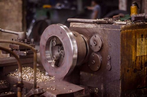 Monel sand blasted flange stock in India