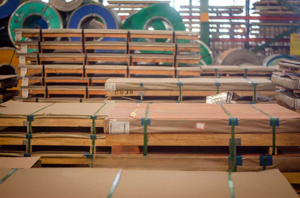 Monel sand blasted sheet stock in India